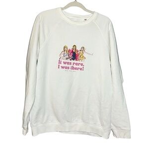 Taylor Swift Eras Tour 2023 It Was Rare I was There Crew Neck Sweatshirt XL